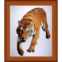 Borduurpakket Tiger Run Orcraphics 2013.01.06
