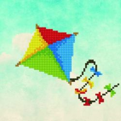 Diamond painting-Diamond Art Kite-Leisure Arts-da01-50499