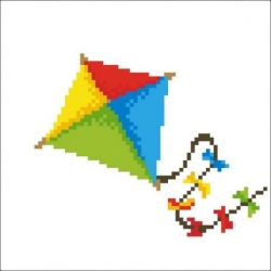 Diamond painting-Diamond Art Kite-Leisure Arts-da01-50499