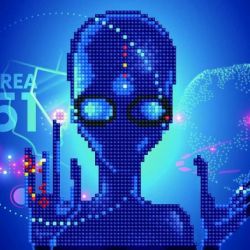 Diamond painting-Diamond Art Alien-Leisure Arts-das-50485