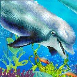 Diamond painting-Diamond Art Dolphin-Leisure Arts-das-50492