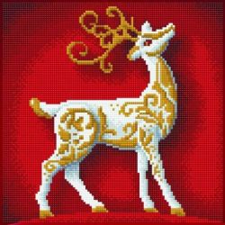 Diamond painting-Diamond Art Reindeer-Leisure Arts-dax-51141