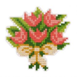 Diamond Painting Flowers Magnet Freyja Crystal-alvm-031