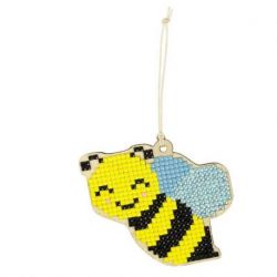 Diamond Painting Wooden Pendant-Bee Freyja Crystal-alvp-011
