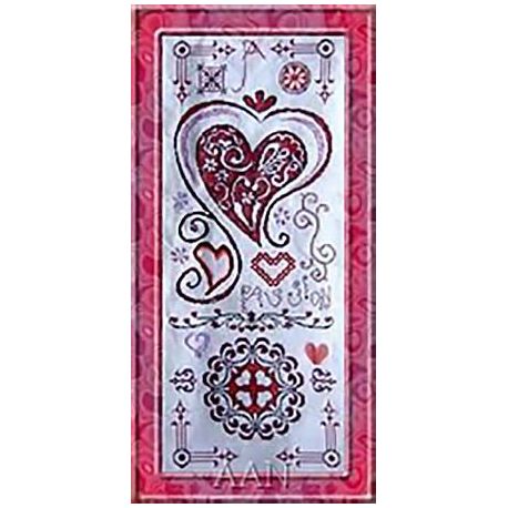 Borduurpatroon Rouge Passion Alessandra Adelaide 1001