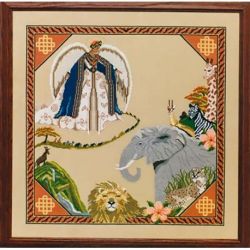 Borduurpatroon Serengeti Spirit Black Swan designs 02