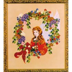 Borduurpatroon Holiday Spirit Black Swan designs 10