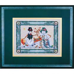 Borduurpatroon Snow Date Black Swan Designs 26