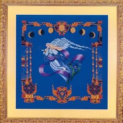 Borduurpatroon Angelic Millennium Black Swan Designs 29