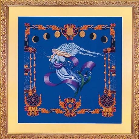 Borduurpatroon Angelic Millennium Black Swan Designs 29