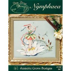 Borduurpatroon Dew Drop Nymphaea Jeanette Crews Designs 1197