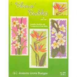 Borduurpatroon Blooming Buddies Jeanette Crews Designs 1292