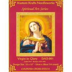 Borduurpatroon Virgin in Glory Kustom Krafts l-das001