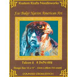 Borduurpatroon Falcon 2 Kustom Krafts l-jwn002