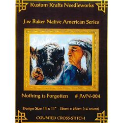 Borduurpatroon Nothing is Forgotten Kustom Krafts l-jwn004