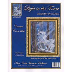 Borduurpatroon Light in the Forest Kustom Krafts l-nnt023