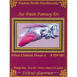 Borduurpatroon When Children Dream 2 Kustom Krafts l-sdf001