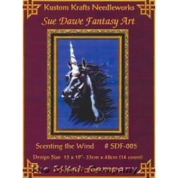 Borduurpatroon Scenting the Wind Kustom Krafts l-sdf005