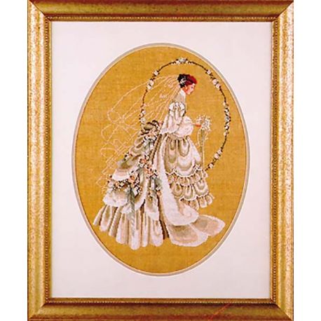 Borduurpatroon The Bride Lavender and Lace tiag-ll09