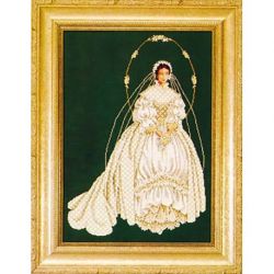 Borduurpatroon I Thee Wed Lavender and Lace tiag-ll29