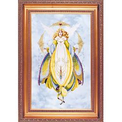 Borduurpatroon Angel of Healing Lavender and Lace tiag-ll57