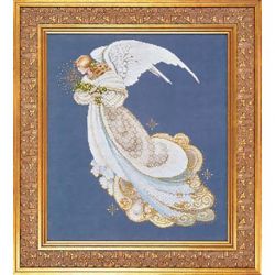 Borduurpatroon Angel Of Dreams Lavender and Lace tiag-ll59