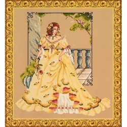 Borduurpatroon Garden Elegance Passione Ricamo rl11