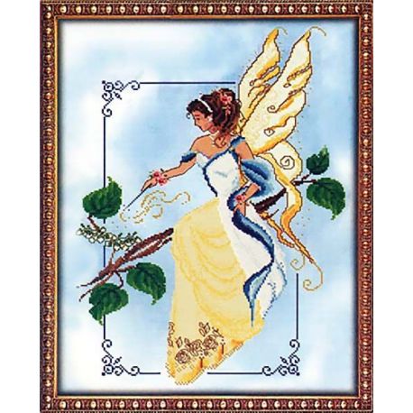 Borduurpatroon Summer Fairy Spirit Passione Ricamo rl16