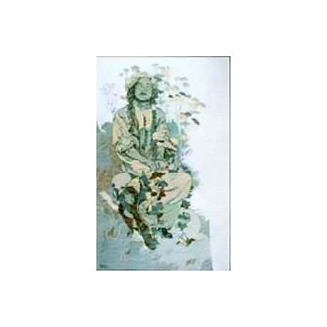 Borduurpatroon Green Girl Ross gi03