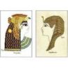 Borduurpatroon Nefertari and Tutankhamen Ross pr03
