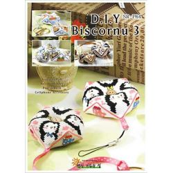 Borduurpatroon Biscornu 3 Shiny Room p064