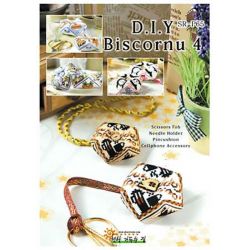 Borduurpatroon Biscornu 4 Shiny Room p065