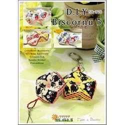 Borduurpatroon Biscornu 5 Shiny Room p070