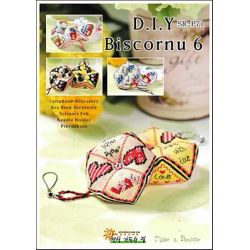 Borduurpatroon Biscornu 6 Shiny Room p071