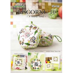 Borduurpatroon A Bicycle Travel Shiny Room p093