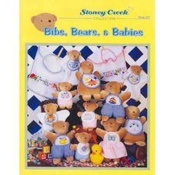 Borduurpatroon Bibs Bears and Babies Stoney Creek 0271