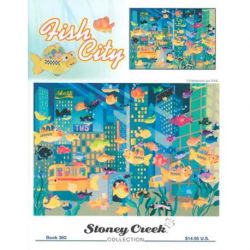 Borduurpatroon Fish city Stoney Creek 0360