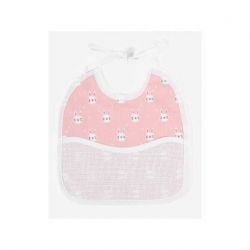 Borduurpakket slab 3 maanden roze set van 3 DMC RS2652C rose