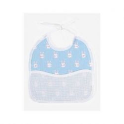 Borduurpakket slab 3 maanden blauw set van 3 DMC RS2652C bleu