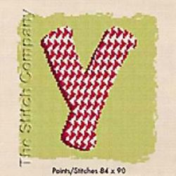 Borduurpatroon Letter Y LiliPoints 000y