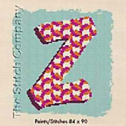 Borduurpatroon Letter Z LiliPoints 000z