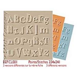 Borduurpatroon Shade Alphabet LiliPoints cl001