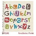 Borduurpatroon Multicolour Alphabet LiliPoints cl002