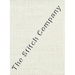 Linnen handwerkstof 11 draads wit Fabric Flair nl28401m