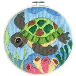 Platsteek borduurpakket Ocean Baby-Needleart World-lst03-001