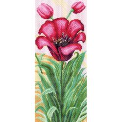 Voorbedrukt Aïda stramien Tulips Composition Matryonin Posad-1327