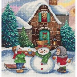 Borduurpakket Winter Scene PANNA-7086-zm