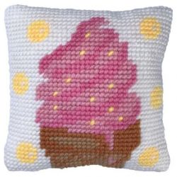 Kussenborduurpakket Icecream Dream-Needleart World-lh03-008