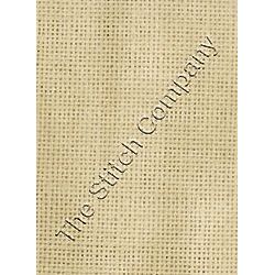 Borduurstofstukje Linnen 12.6 draads. Cloud Brown