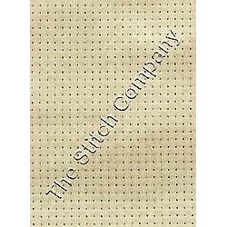 Borduurstofstukje Aida 5.5 kruisjes-cm. Cloud Brown Ubelhör fabrics-a14cbrs8